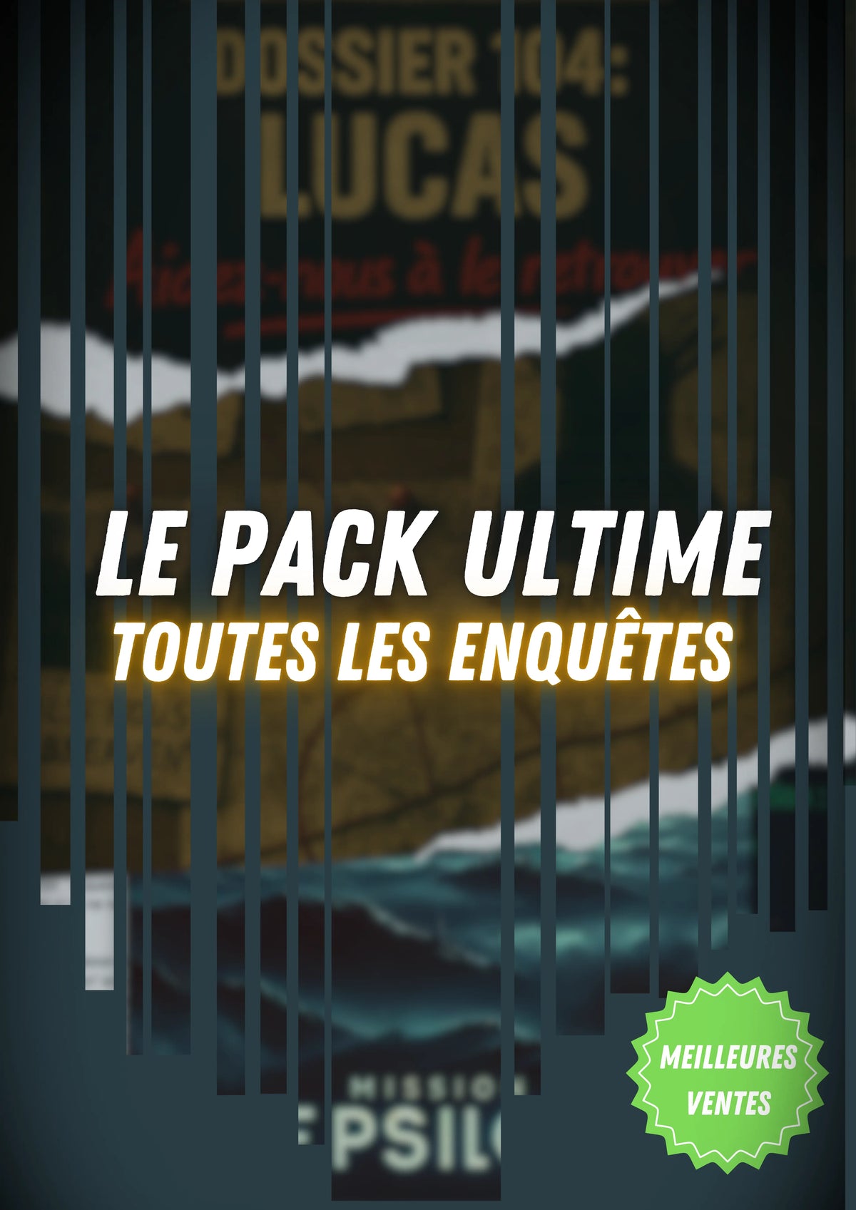 Pack Ultime My Escape, trois enquêtes immersives à la maison
